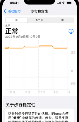 南康iPhone手机维修如何在iPhone开启'步行稳定性通知'