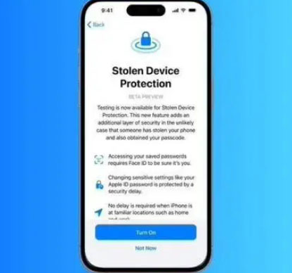 南康苹果授权维修店分享被盗设备保护功能开启方法 