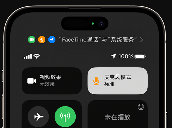 南康苹果授权维修网点分享iPhone在通话时让你的声音更清晰 