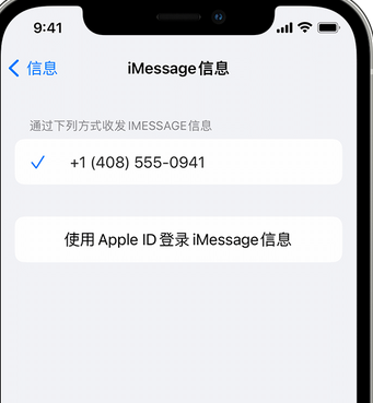 南康apple维修iPhone上无法正常发送iMessage信息 