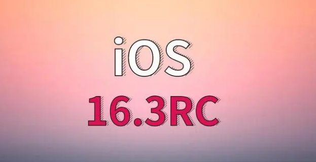 南康苹果手机维修分享iOS 16.3 RC版升级_iOS 16.3 RC版一键刷机教程 